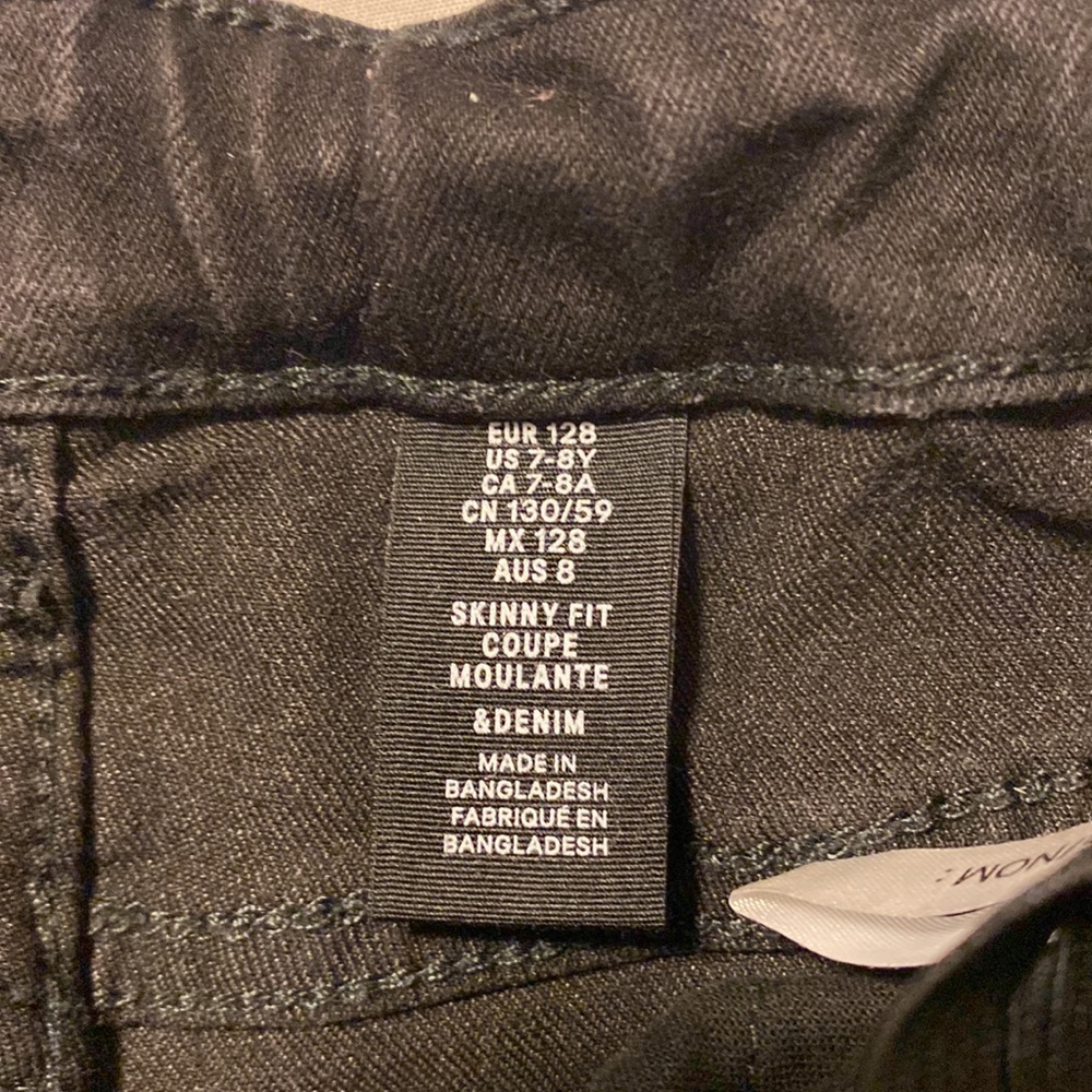 Kid’s skinny black jeans - Picture 4 of 6
